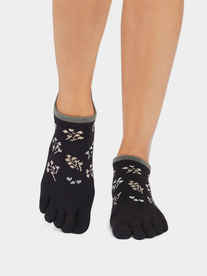Low Rise Full Toe Yoga Grip Socks for Women