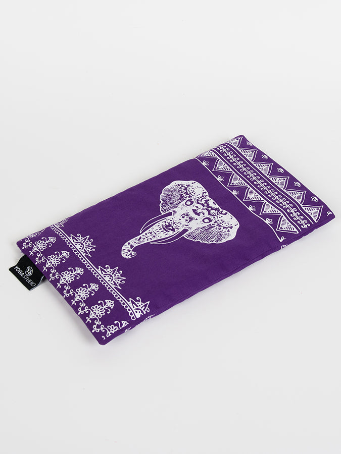 Organic Cotton Lavender Scented Eye Pillow with Linseed Fill
