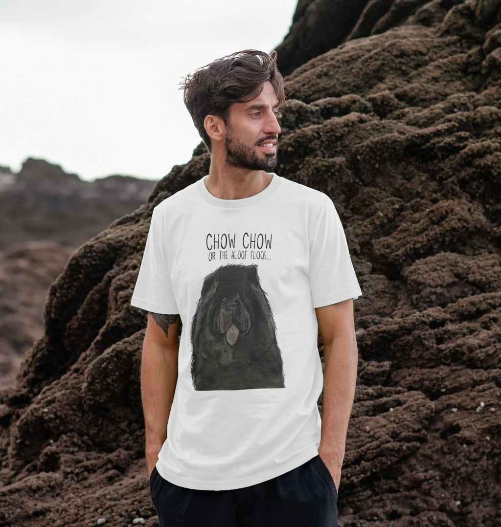 Black Chow Chow Men's T-Shirt
