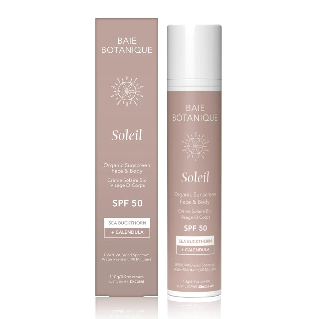 Organic Mineral Face and Body Sunscreen SPF 50