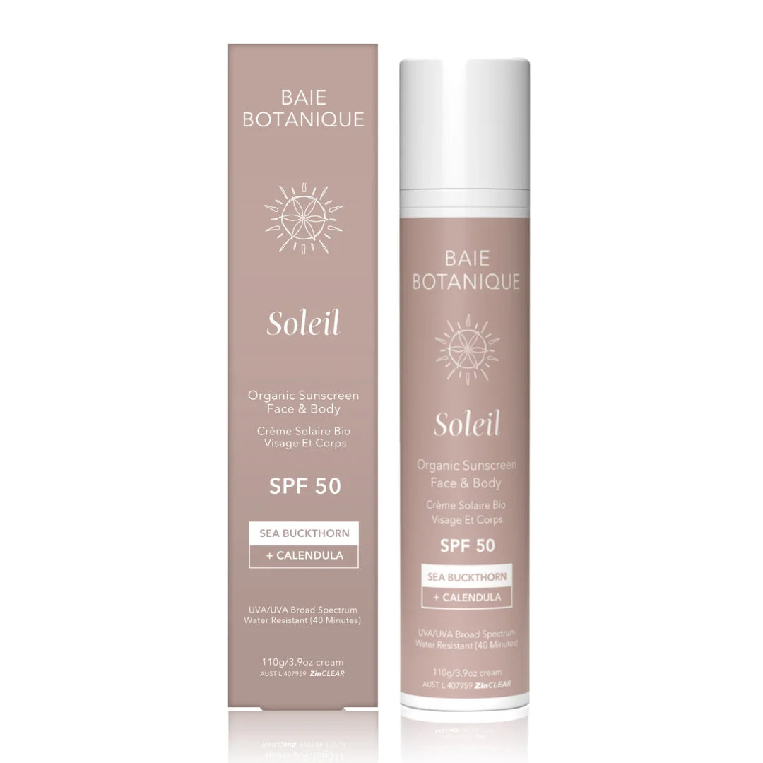 Organic Mineral Face and Body Sunscreen SPF 50
