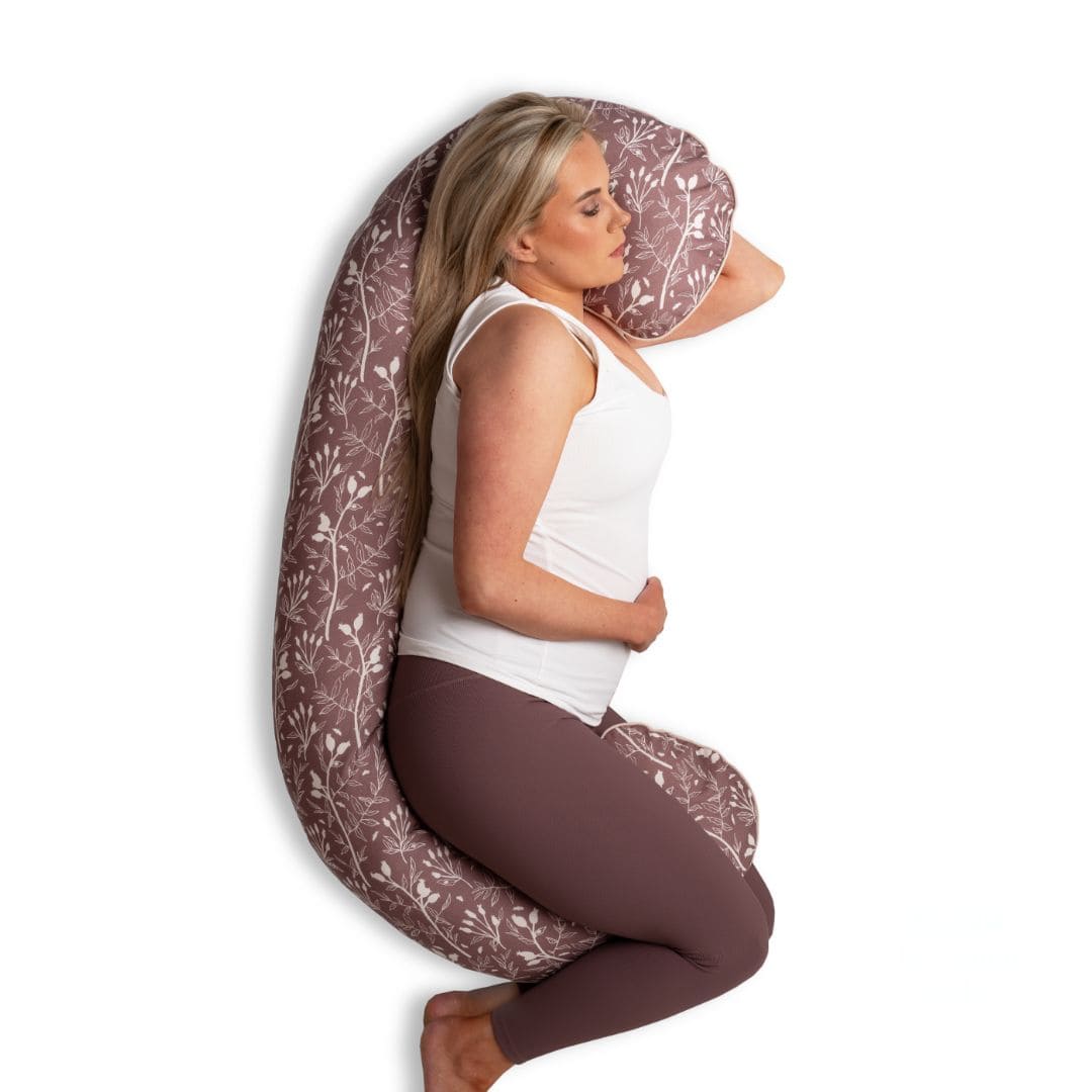 Body Pillow in Rosehip