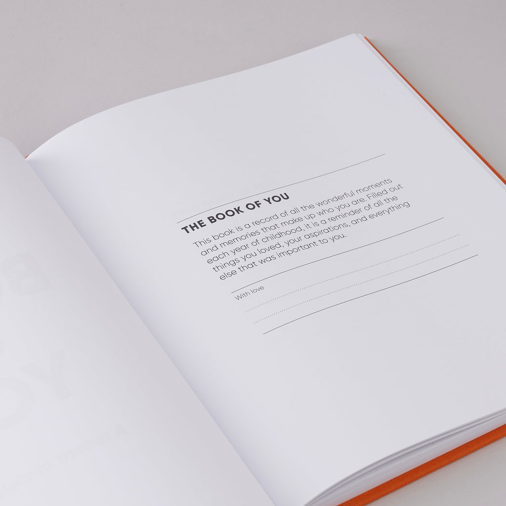The Book of You: A Record of Childhood