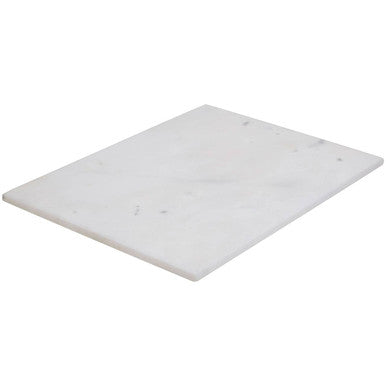 Rectangular White Marble Chopping and Serving Board