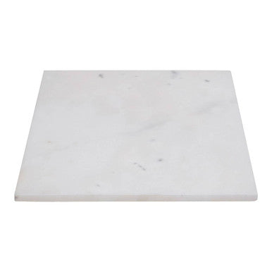 Rectangular White Marble Chopping and Serving Board
