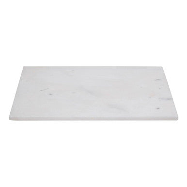 Rectangular White Marble Chopping and Serving Board