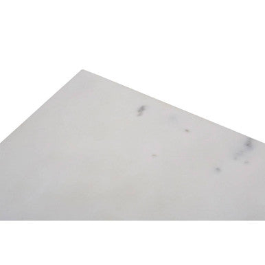 Rectangular White Marble Chopping and Serving Board