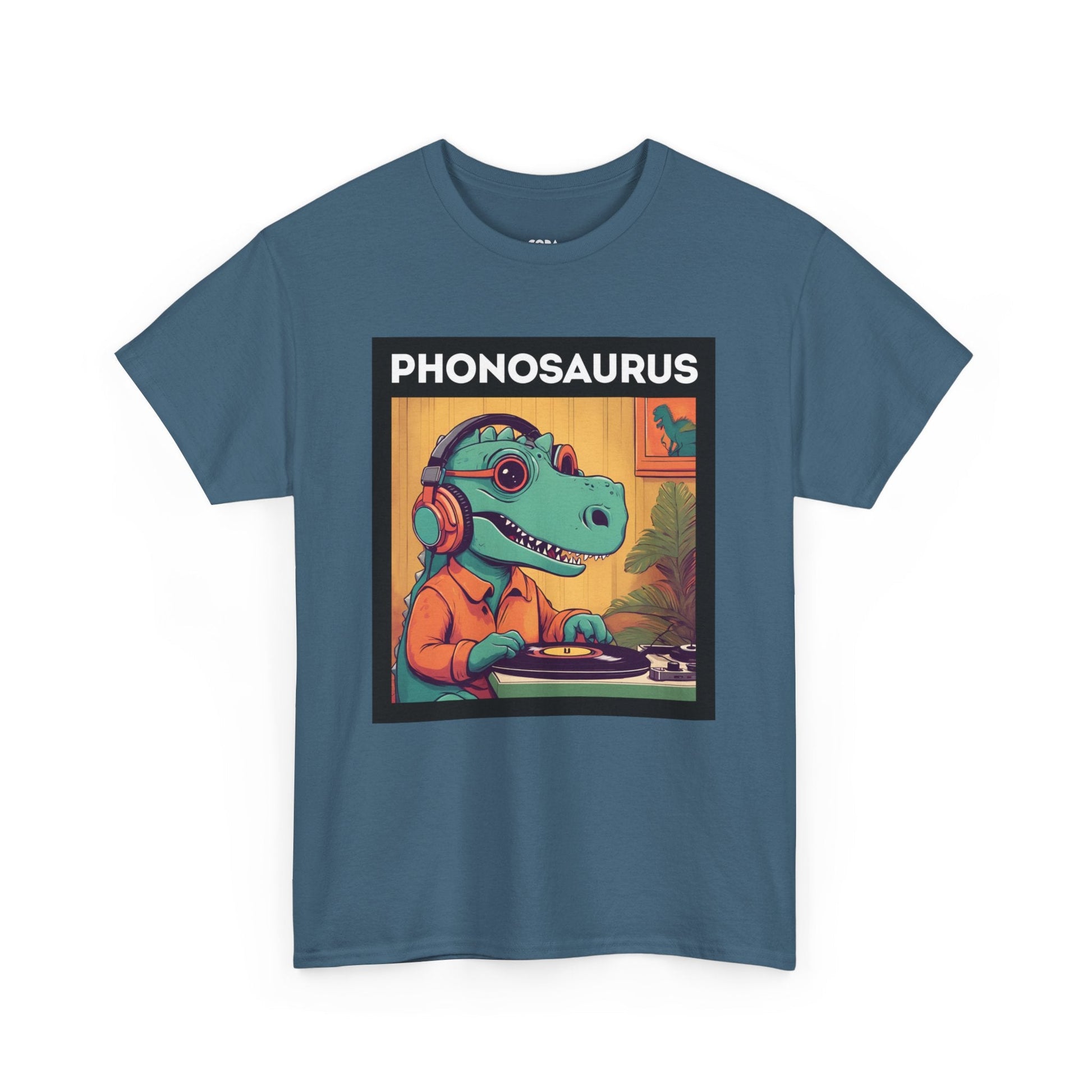 Phonosaurus Men's Vinyl T-Shirt