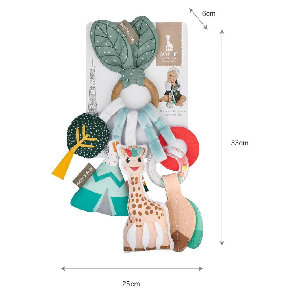 Sophie La Girafe Baby Soft Activity Ring Toy