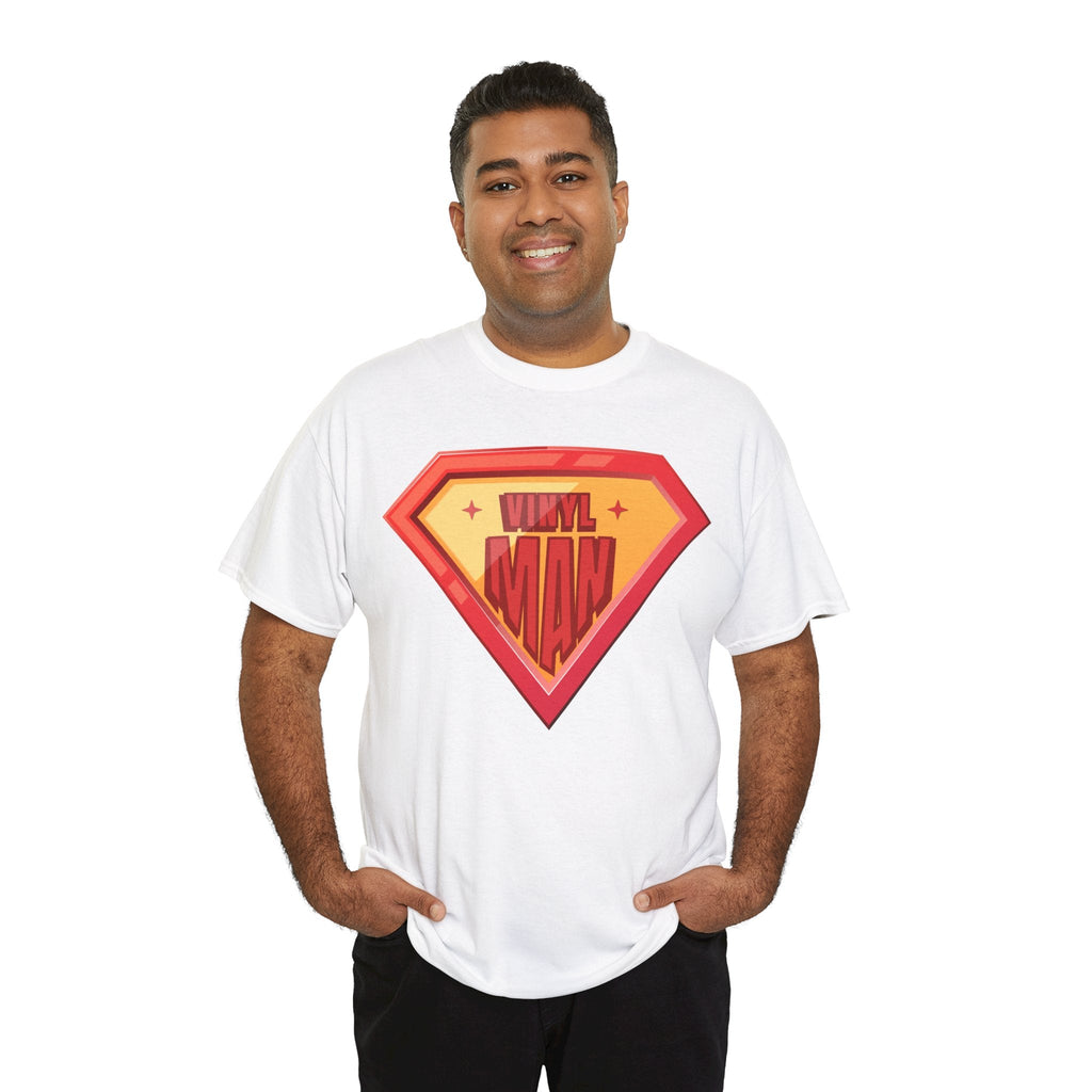 Vinyl Man Men's Superhero T-Shirt