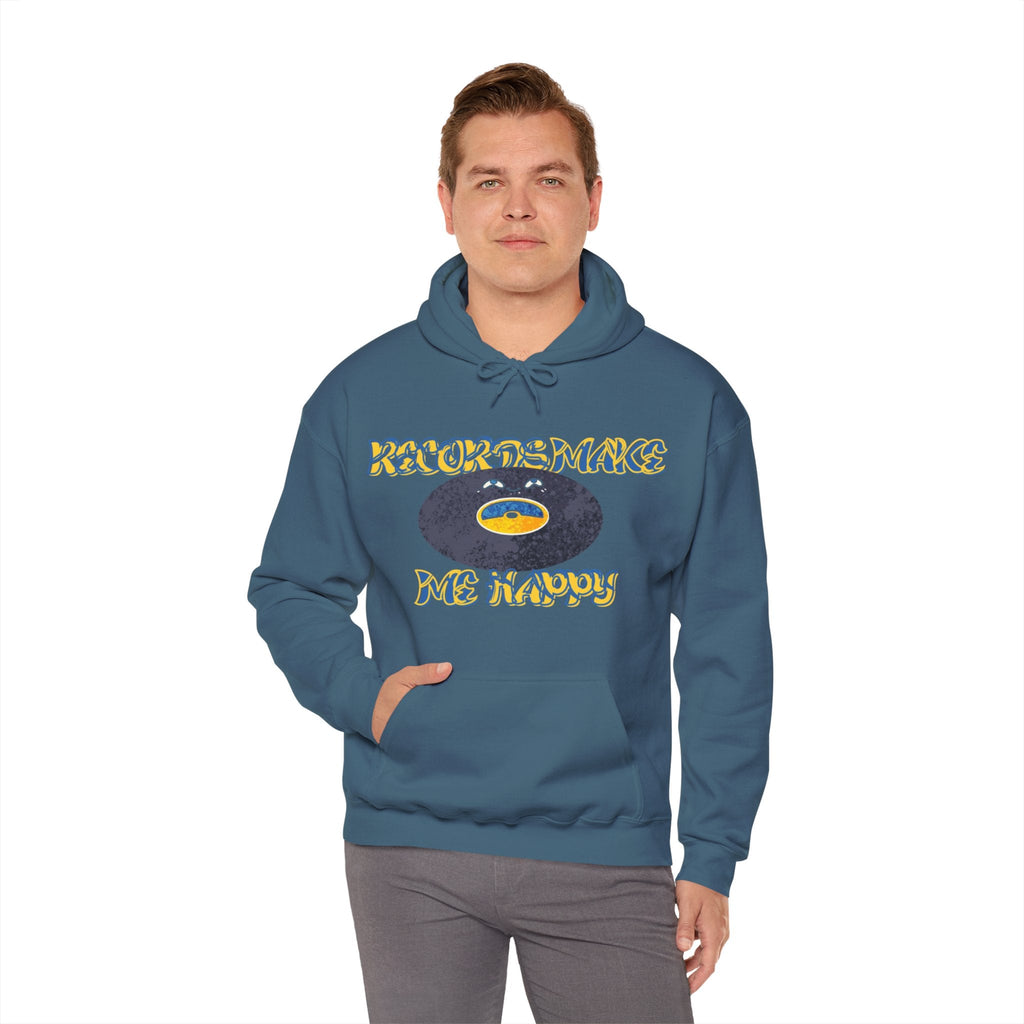 Records Make Me Happy Men's Hoodie