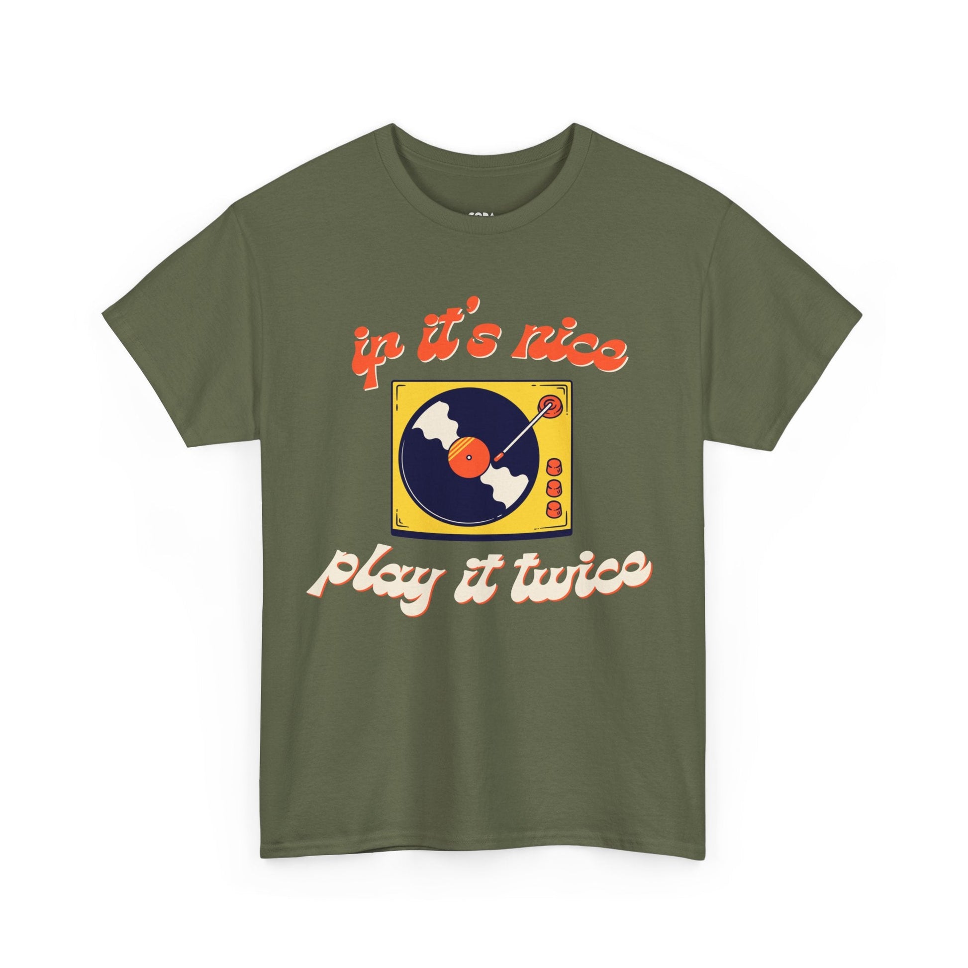 If It's Nice Play It Twice Vinyl T-Shirt