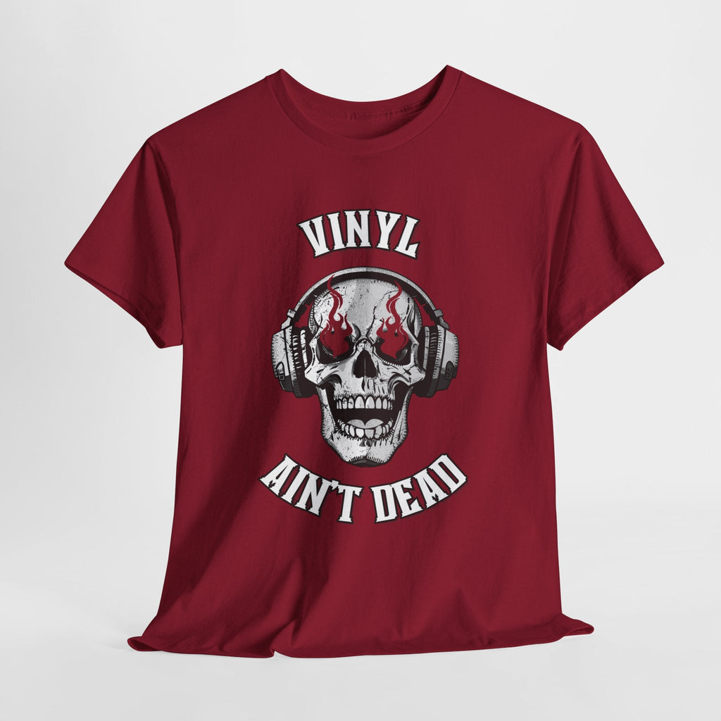 Vinyl Ain't Dead Skull Men's T-Shirt
