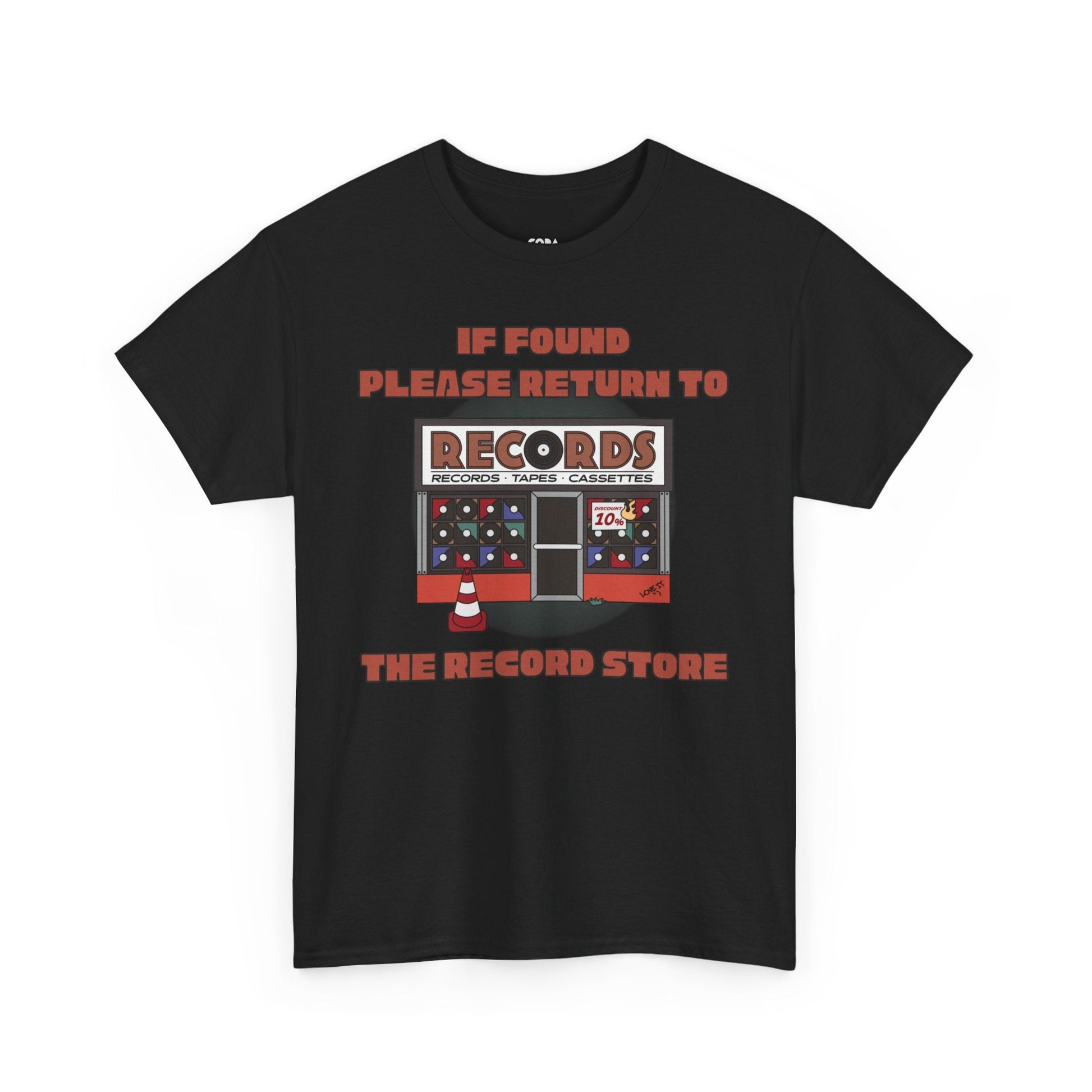 If Found, Please Return to the Record Store Men's T-Shirt