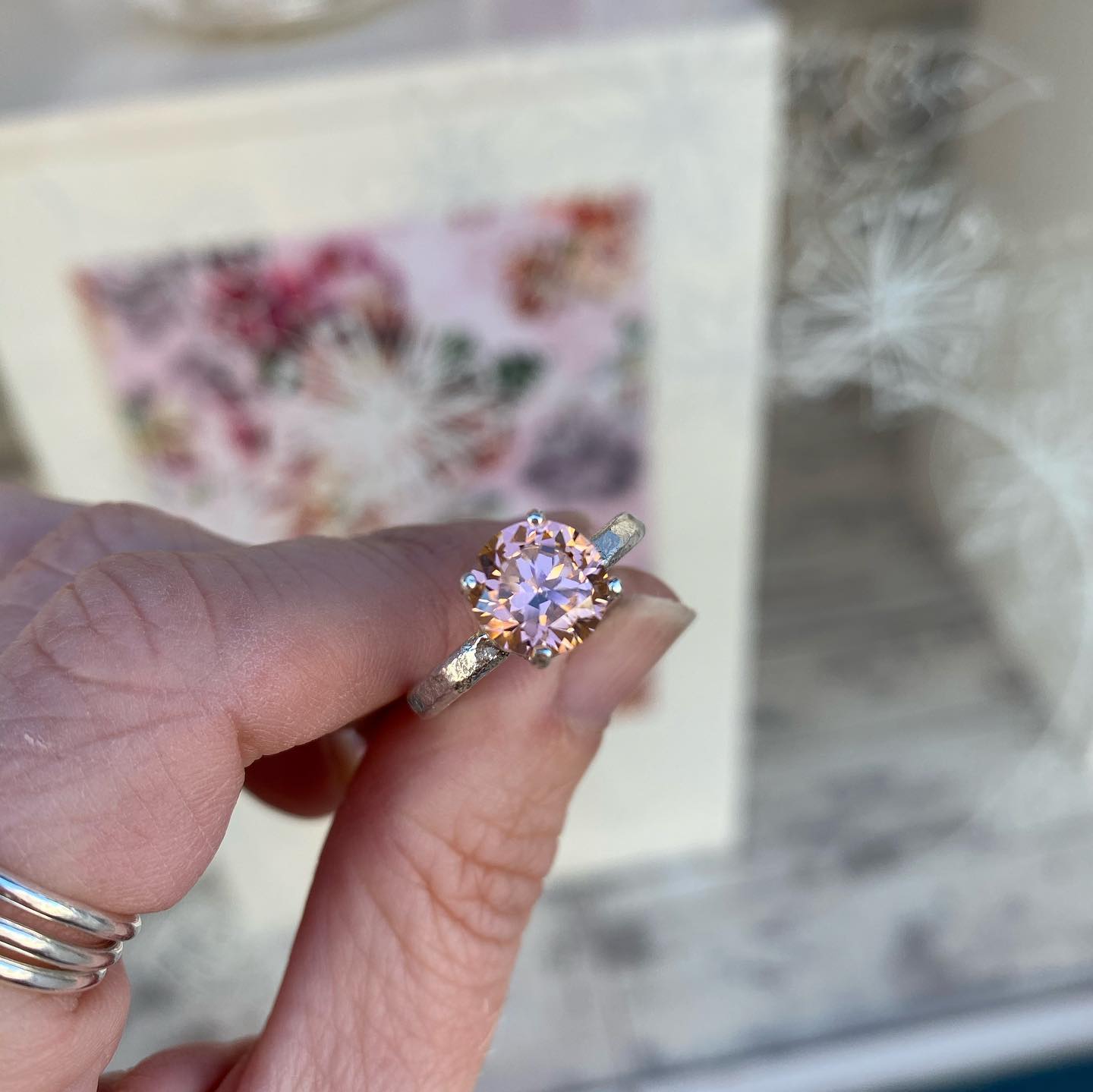 Maxi Pink Treasured Ring