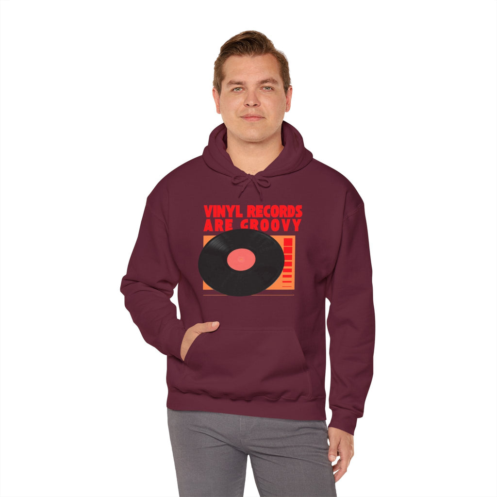 Vinyl Records Are Groovy Men's Hoodie