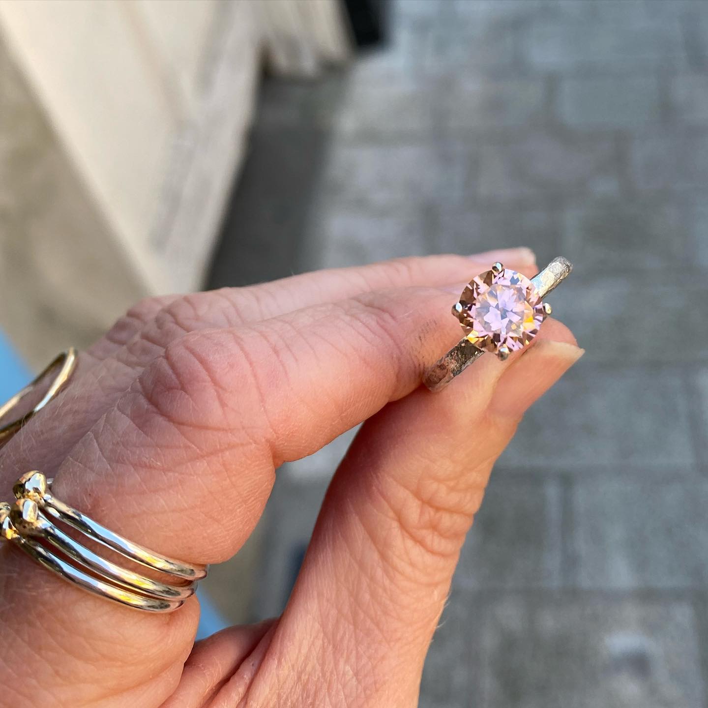 Maxi Pink Treasured Ring