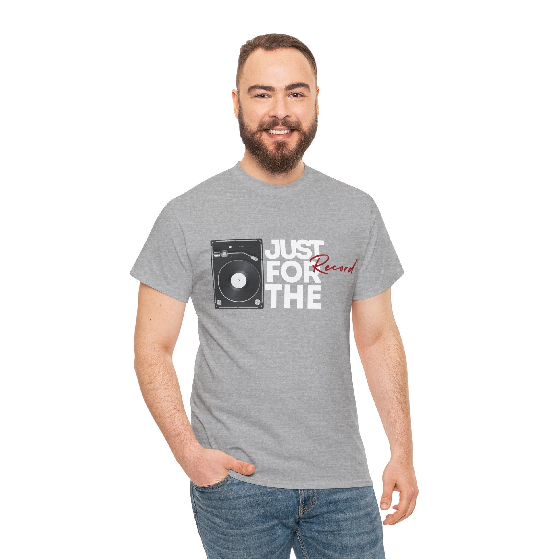 Just for the Record Men's Vinyl T-Shirt