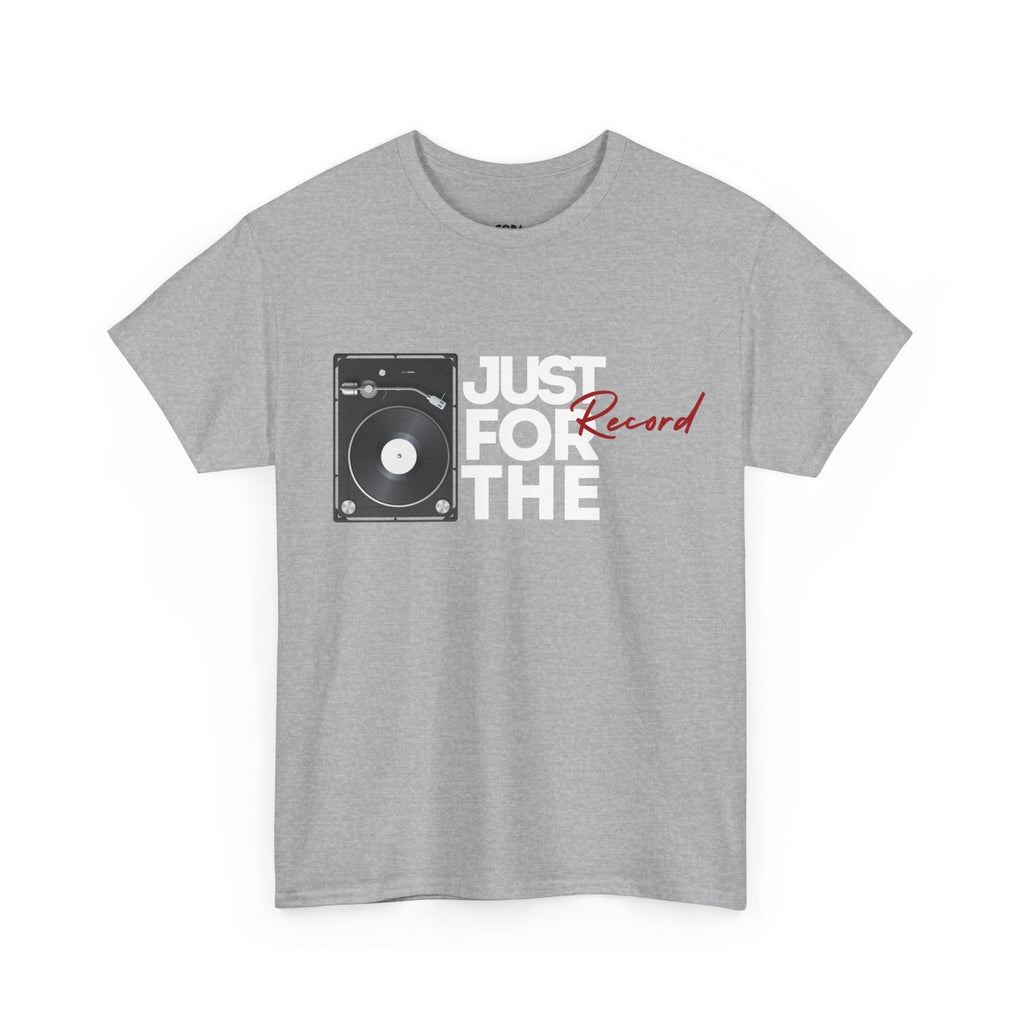 Just for the Record Men's Vinyl T-Shirt