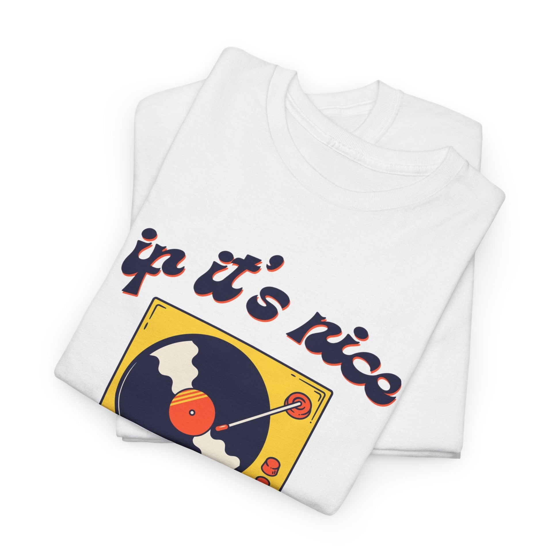 If It's Nice Play It Twice Vinyl T-Shirt