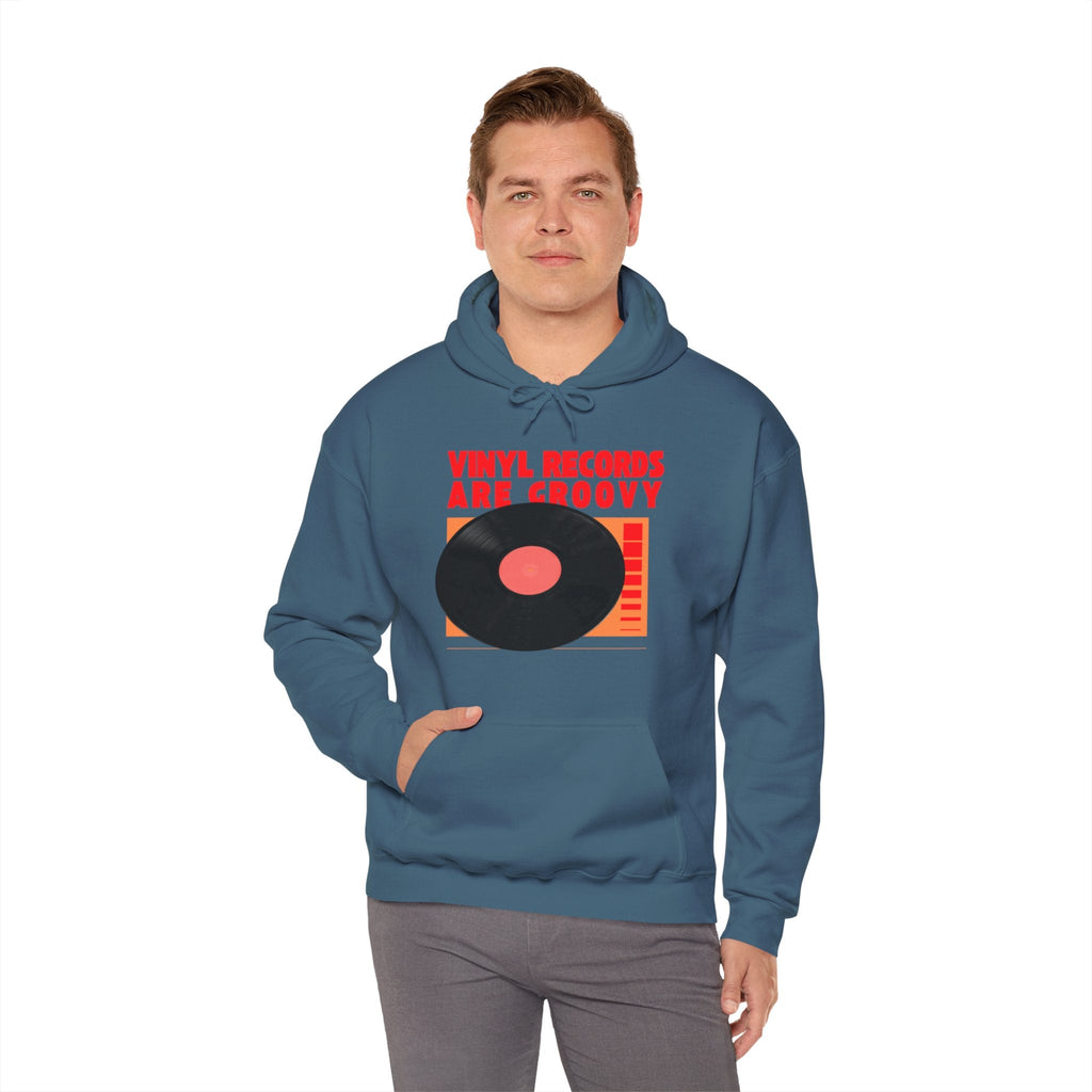 Vinyl Records Are Groovy Men's Hoodie