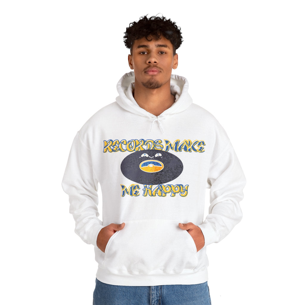 Records Make Me Happy Men's Hoodie