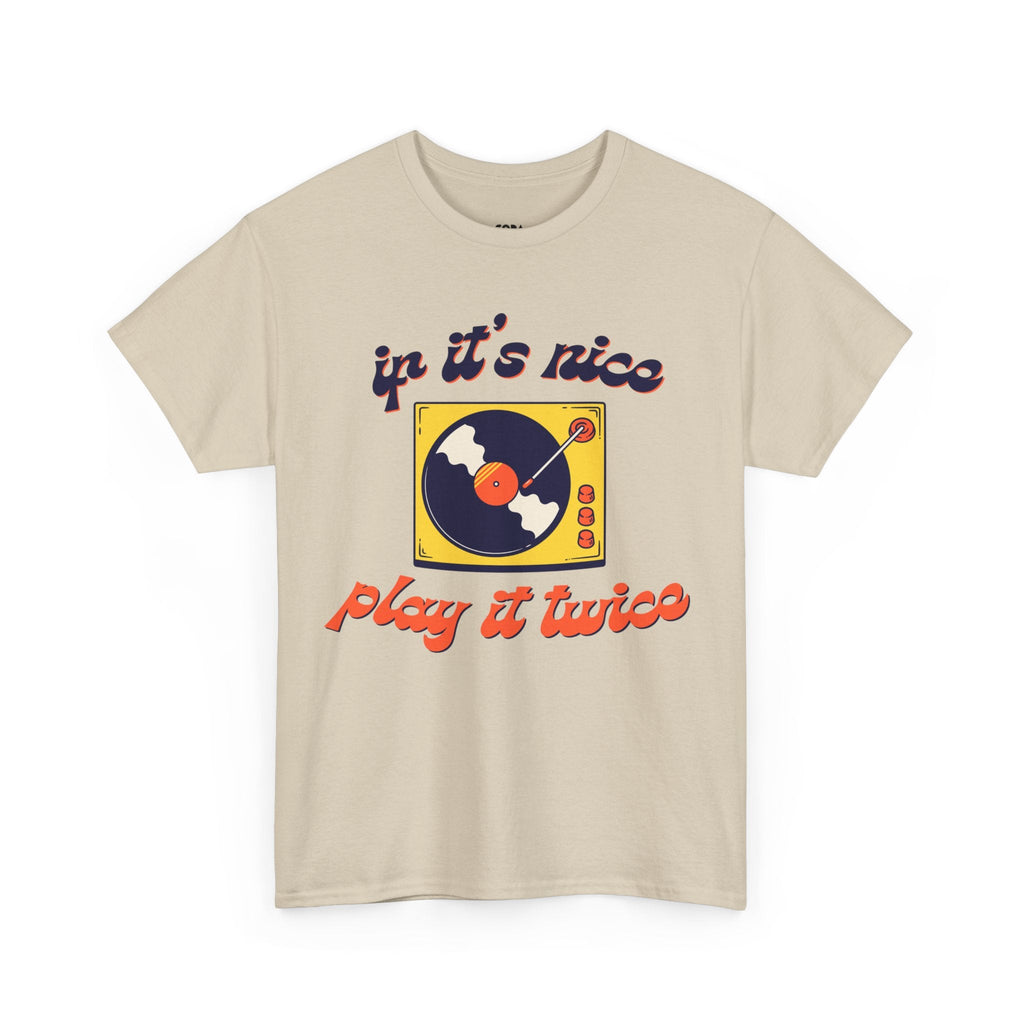 If It's Nice Play It Twice Vinyl T-Shirt