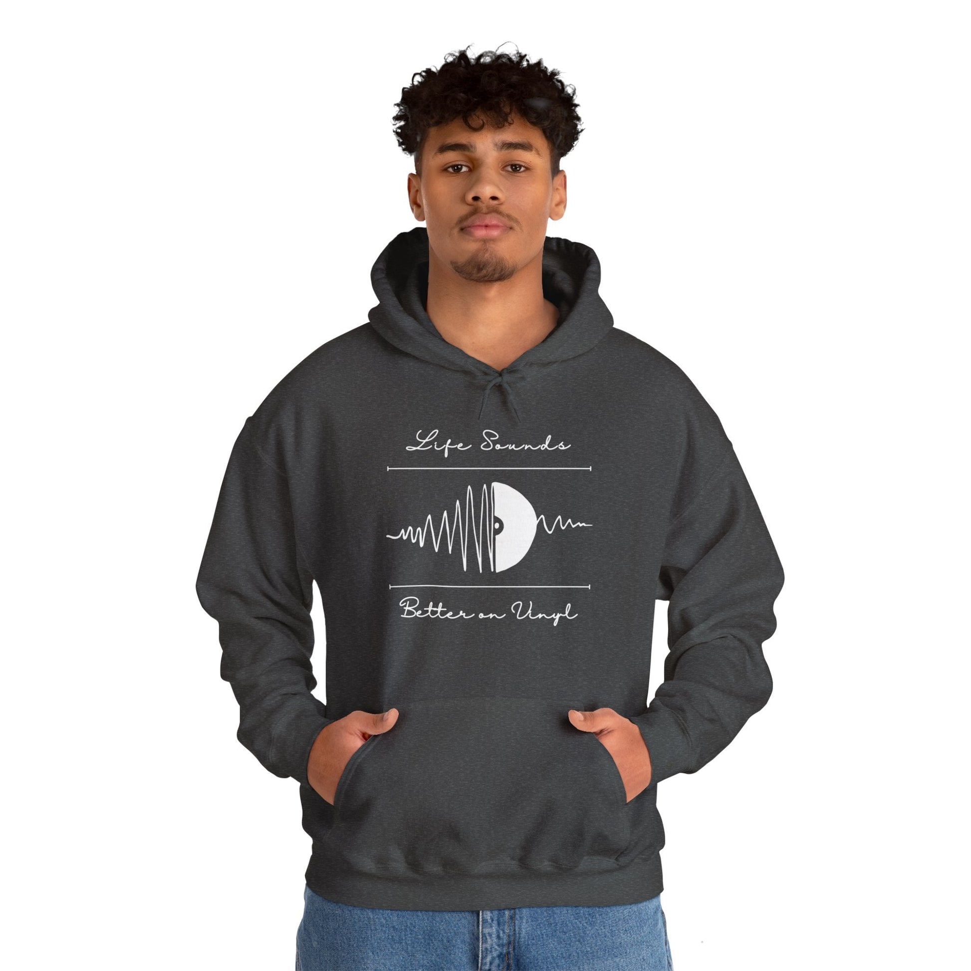 Life Sounds Better on Vinyl Men's Hoodie