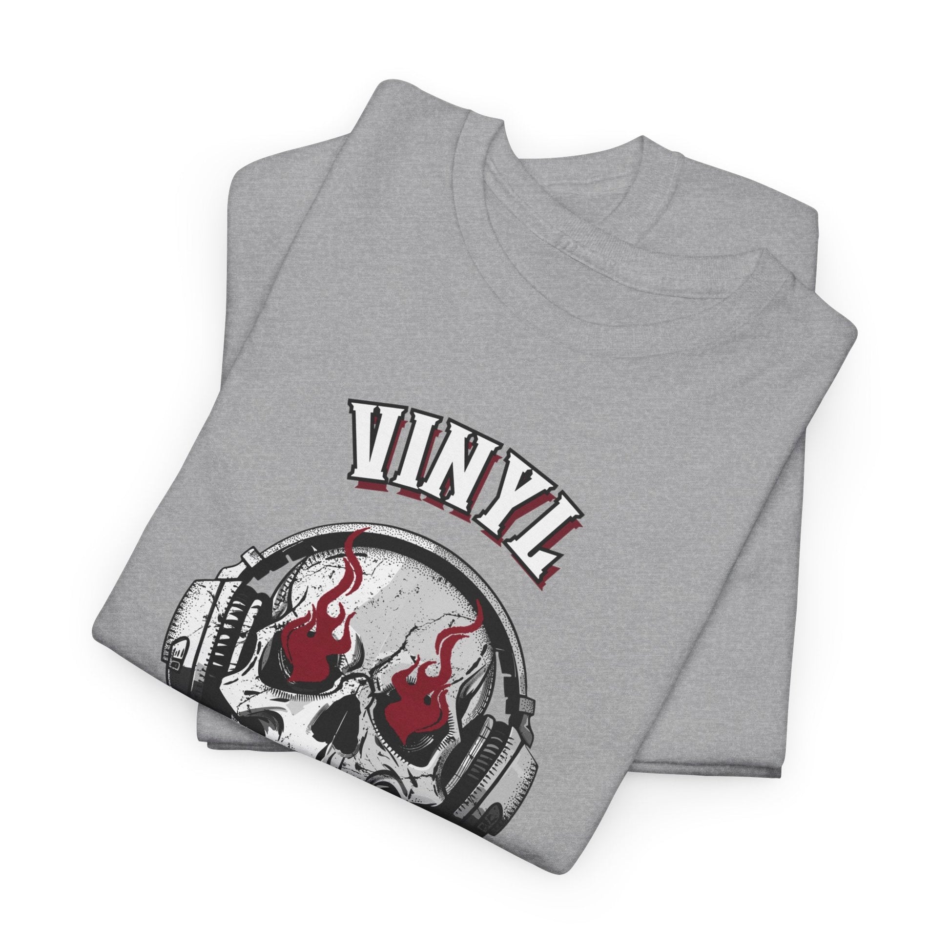 Vinyl Ain't Dead Skull Men's T-Shirt