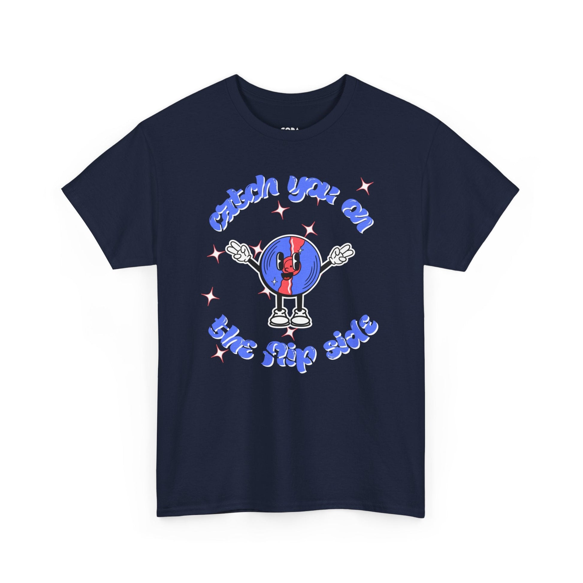 Catch You On The Flip Side Men's Vinyl T-Shirt