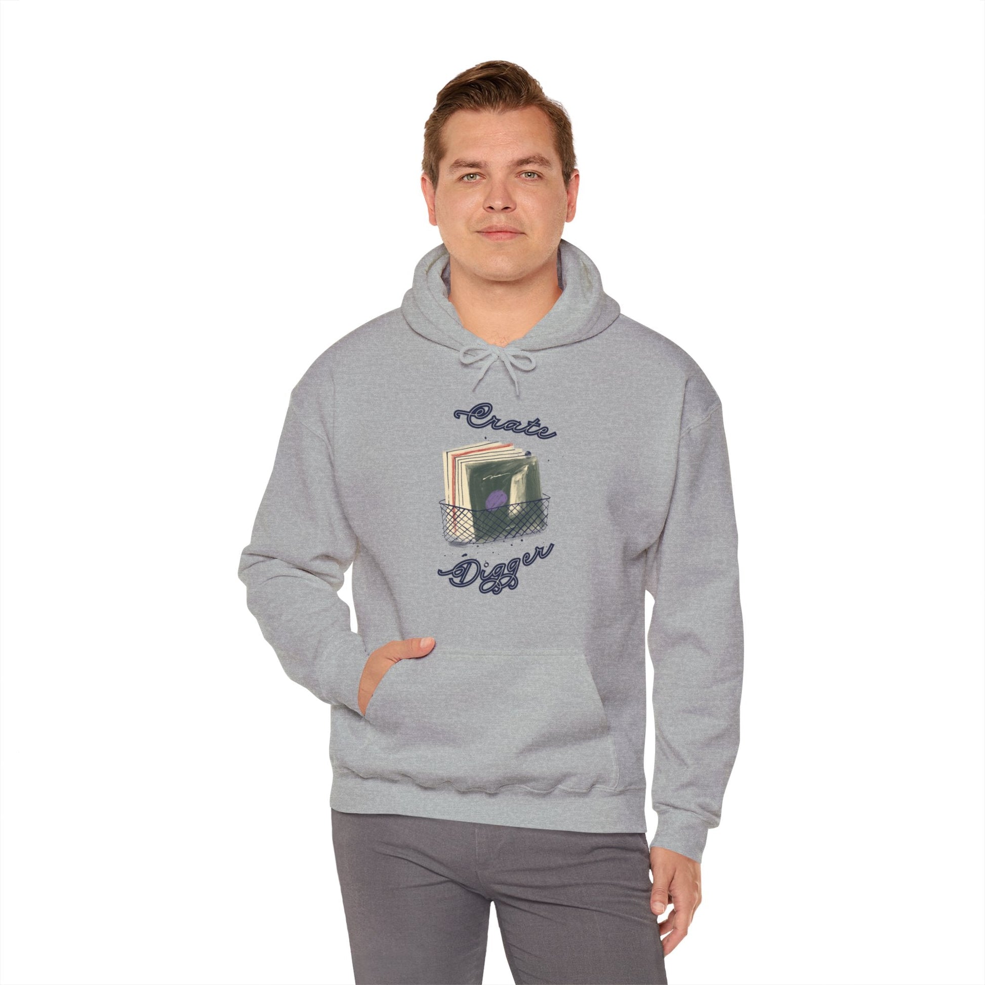 Crate Digger Men's Hoodie
