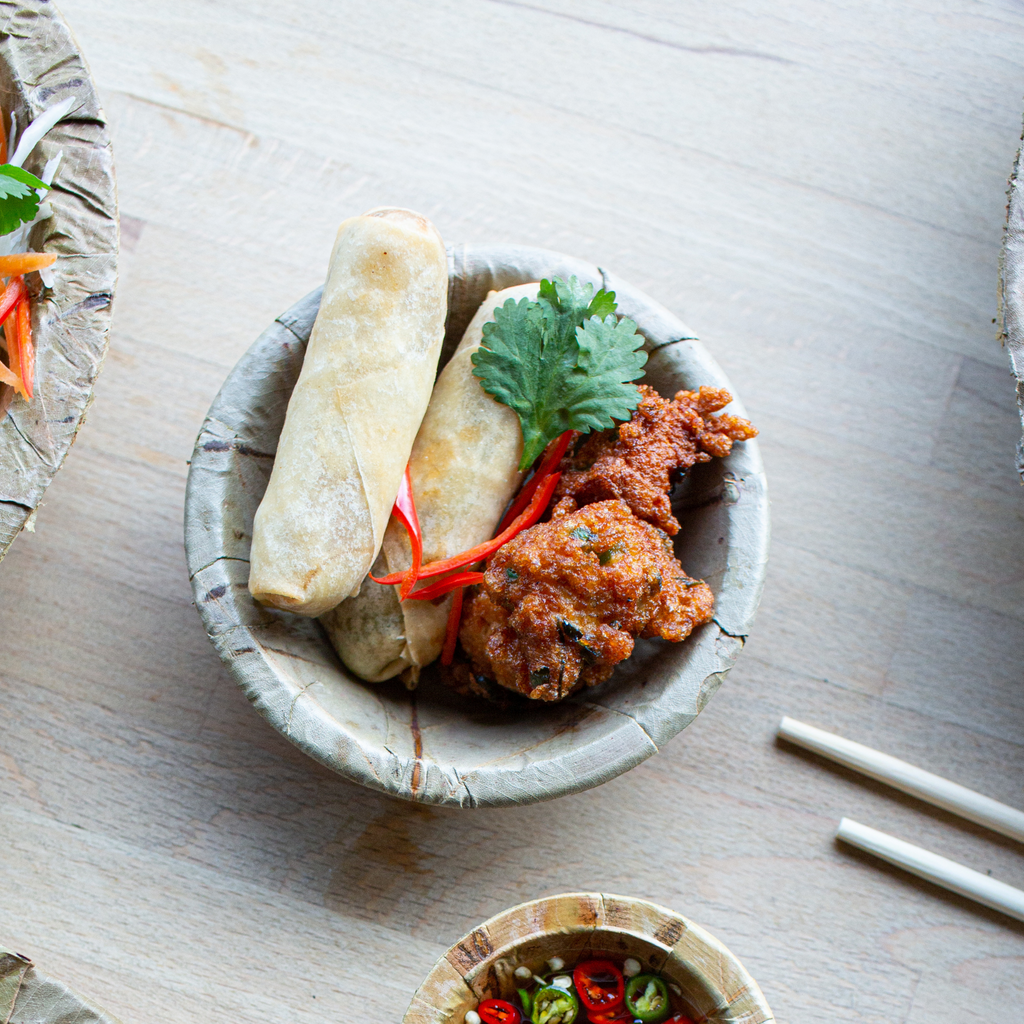 Mini Sal Leaf Bowls 10cm Diameter Pack of 20