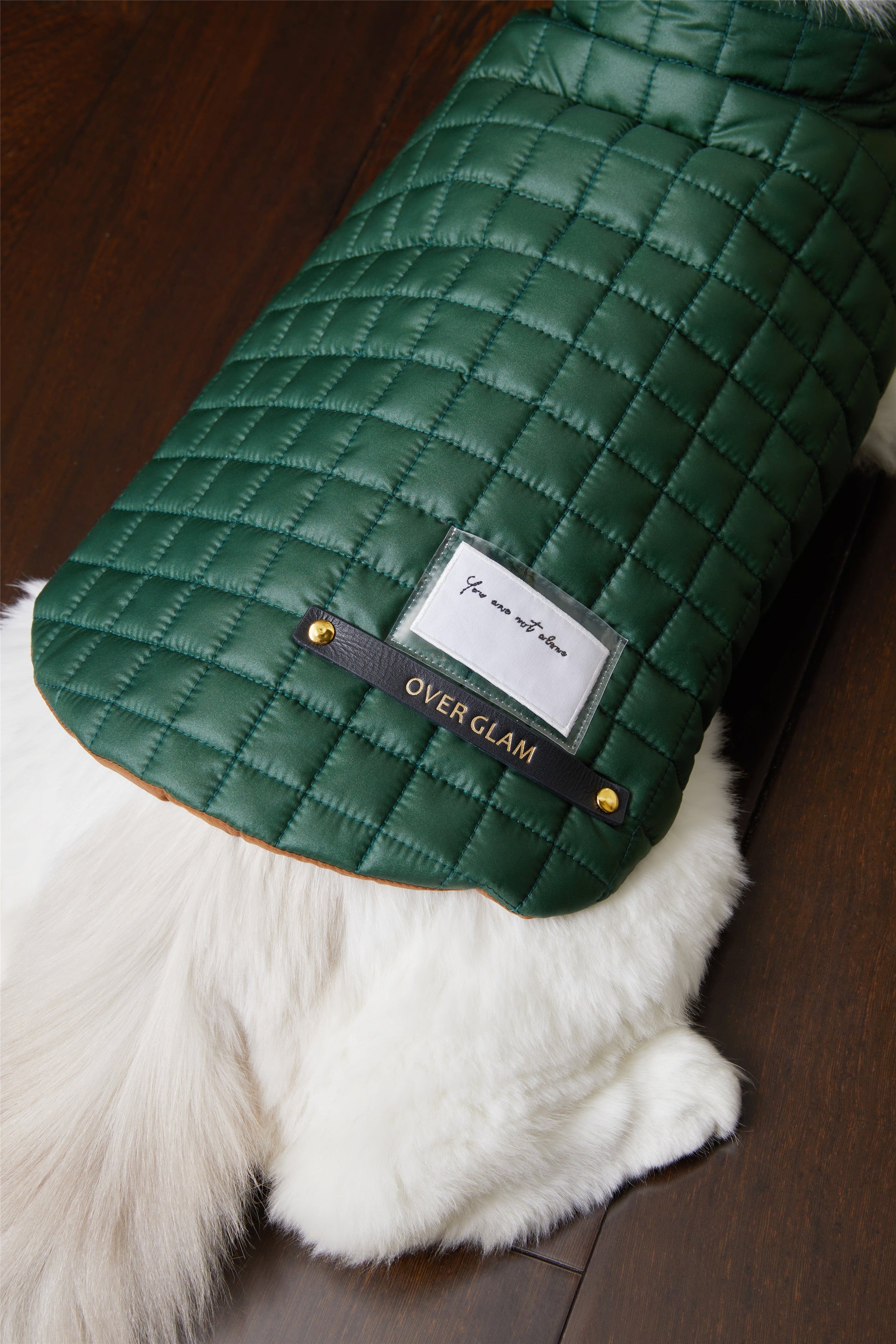 You Are Not Alone Sleeveless Puffer Jacket