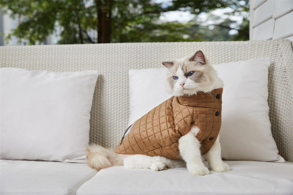 You Are Not Alone Sleeveless Puffer Jacket