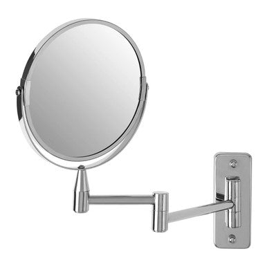 Wall Mounted Extending Mirror with Swivel Arm
