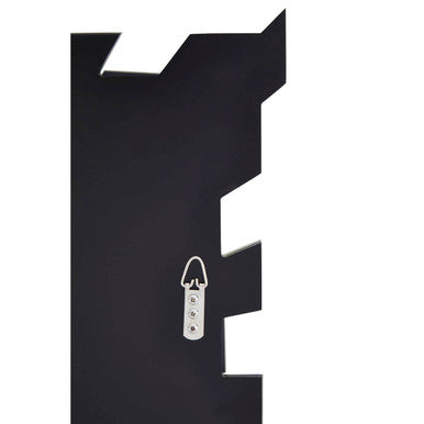 Small Square Wall Mirror with Bevelled Tiles