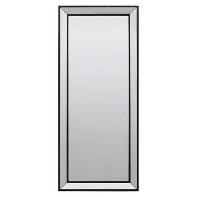 Black Rectangular Wall Mirror