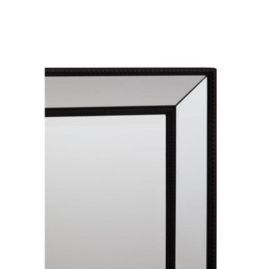 Black Rectangular Wall Mirror