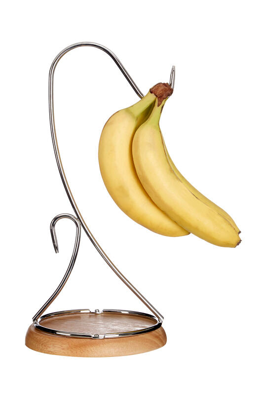 Banana Hanger with Wood Base