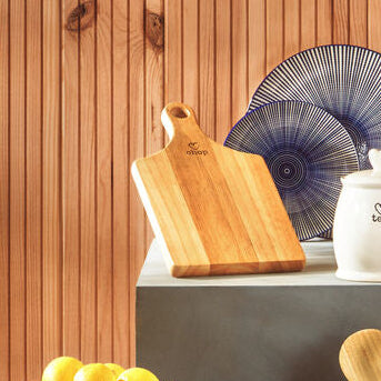 Small Chopping and Serving Board in Natural Wood