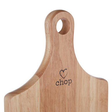 Small Chopping and Serving Board in Natural Wood