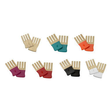 Raspberry Bamboo Salad Hand Servers