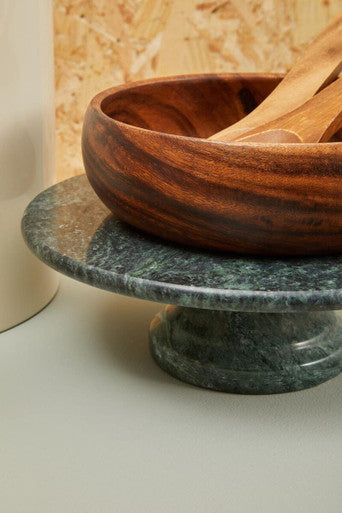 Large Round Acacia Salad Bowl