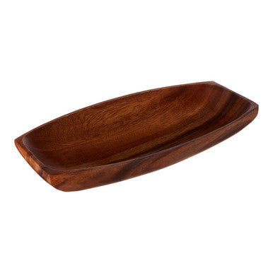 Small Oblong Acacia Wood Platter Dish