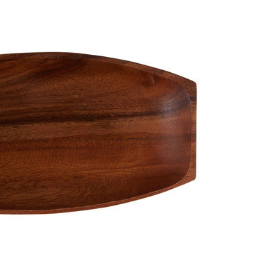 Small Oblong Acacia Wood Platter Dish