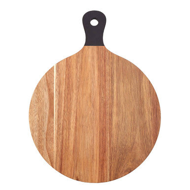 Chopping and Serving Board with Black Handle