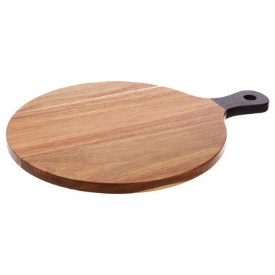 Chopping and Serving Board with Black Handle
