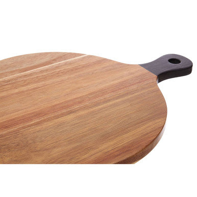 Chopping and Serving Board with Black Handle