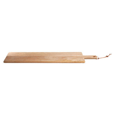 Small Mango Wood Paddle Chopping and Serving Board