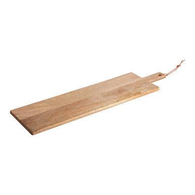 Small Mango Wood Paddle Chopping and Serving Board